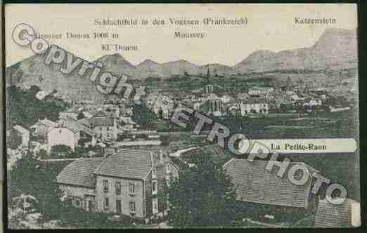 Ville de PETITERAON(LA) Carte postale ancienne