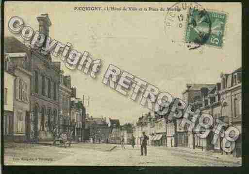 Ville de PICQUIGNY Carte postale ancienne