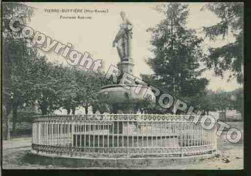 Ville de PIERREBUFFIERE Carte postale ancienne