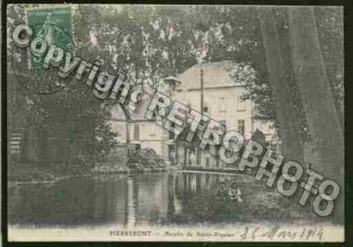 Ville de PIERREPONTSURAVRE Carte postale ancienne