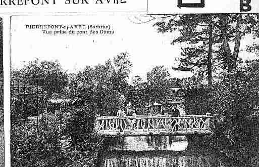 Ville de PIERREPONTSURAVRE Carte postale ancienne