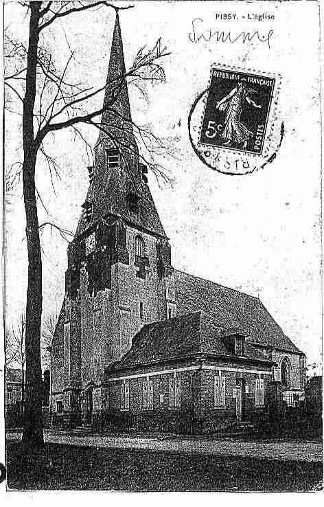 Ville de PISSY Carte postale ancienne