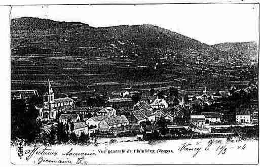 Ville de PLAINFAING Carte postale ancienne