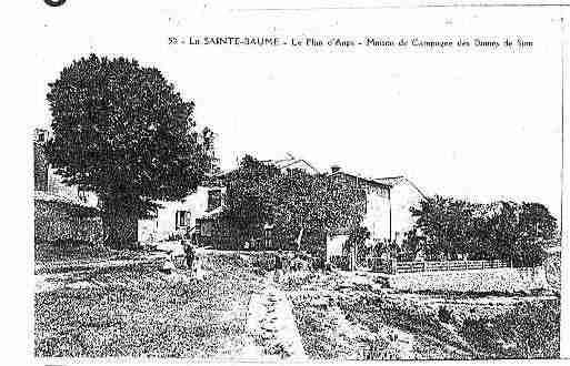 Ville de PLAND\'AUPS Carte postale ancienne