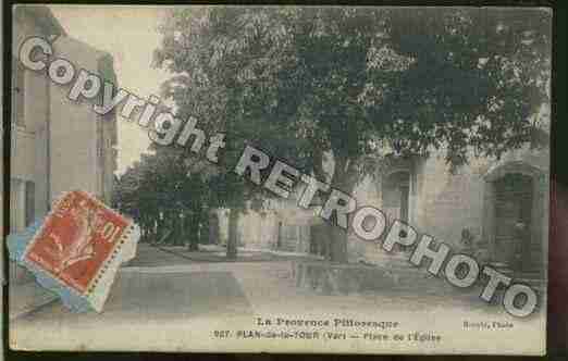 Ville de PLANDELATOUR(LE) Carte postale ancienne