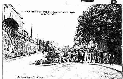 Ville de PLOMBIERES Carte postale ancienne