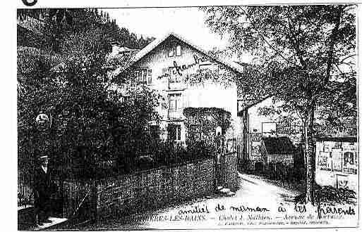 Ville de PLOMBIERES Carte postale ancienne