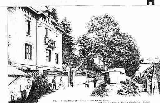 Ville de PLOMBIERES Carte postale ancienne