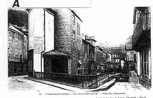 Ville de PLOMBIERES Carte postale ancienne