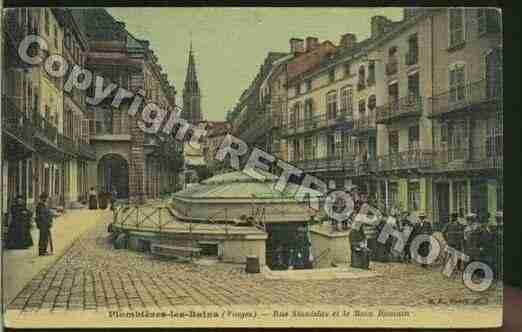 Ville de PLOMBIERES Carte postale ancienne