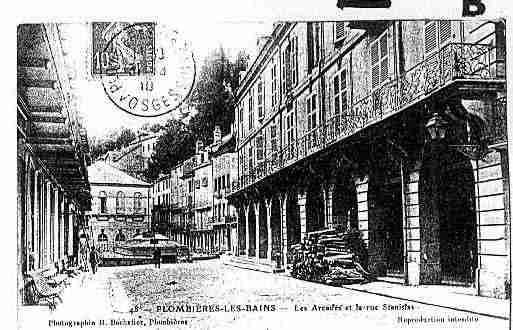 Ville de PLOMBIERES Carte postale ancienne Ville de PLOMBIERES Carte postale ancienne