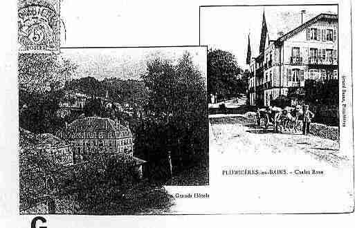 Ville de PLOMBIERES Carte postale ancienne