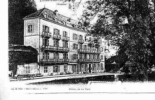 Ville de PLOMBIERES Carte postale ancienne