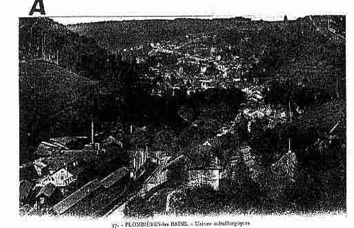 Ville de PLOMBIERES Carte postale ancienne