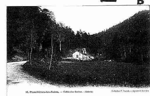 Ville de PLOMBIERES Carte postale ancienne