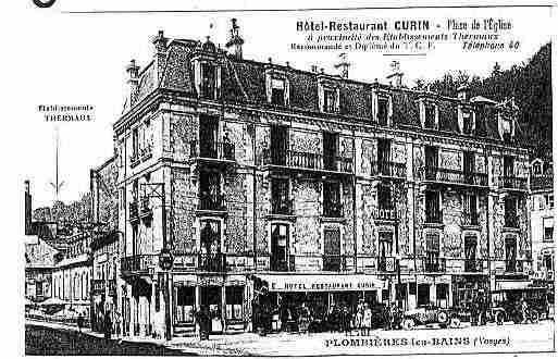 Ville de PLOMBIERES Carte postale ancienne Ville de PLOMBIERES Carte postale ancienne