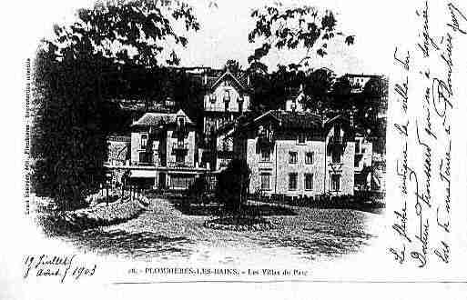 Ville de PLOMBIERES Carte postale ancienne Ville de PLOMBIERES Carte postale ancienne
