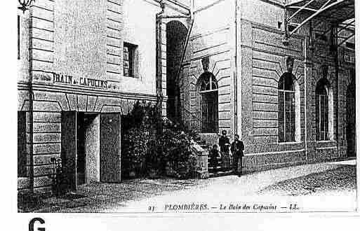 Ville de PLOMBIERES Carte postale ancienne