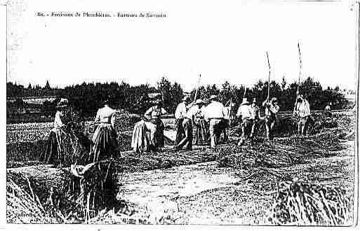 Ville de PLOMBIERES Carte postale ancienne