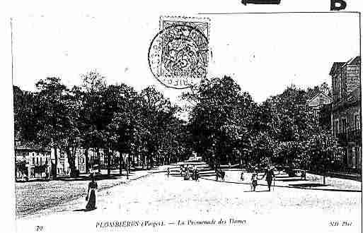 Ville de PLOMBIERES Carte postale ancienne