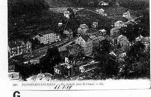 Ville de PLOMBIERES Carte postale ancienne