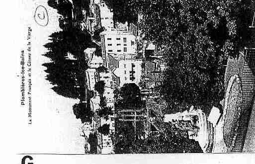Ville de PLOMBIERES Carte postale ancienne