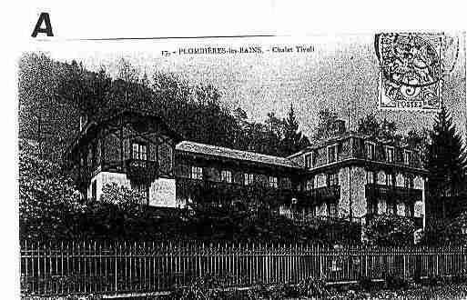 Ville de PLOMBIERES Carte postale ancienne