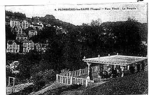 Ville de PLOMBIERES Carte postale ancienne
