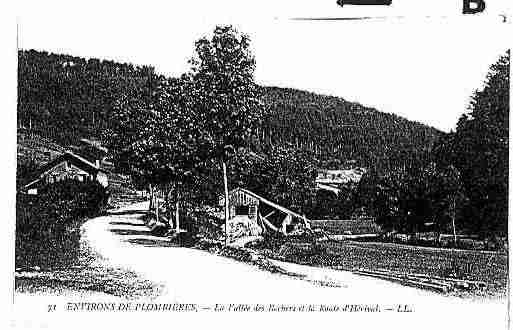 Ville de PLOMBIERES Carte postale ancienne