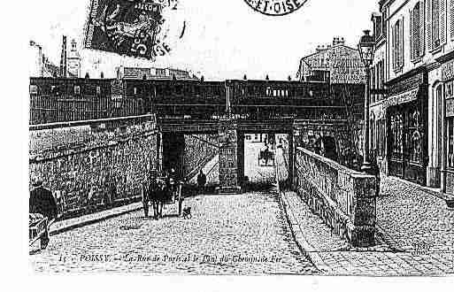 Ville de POISSY Carte postale ancienne Ville de POISSY Carte postale ancienne