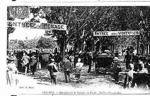 Ville de PONTET(LE) Carte postale ancienne