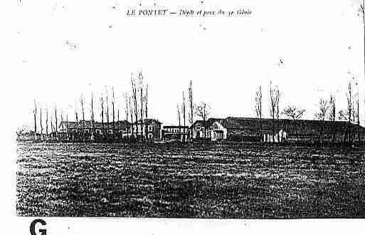 Ville de PONTET(LE) Carte postale ancienne