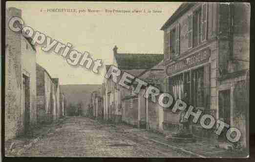 Ville de PORCHEVILLE Carte postale ancienne