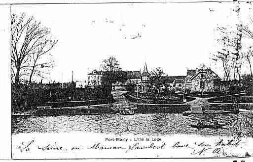 Ville de PORTMARLY(LE) Carte postale ancienne