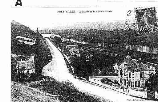 Ville de PORTVILLEZ Carte postale ancienne