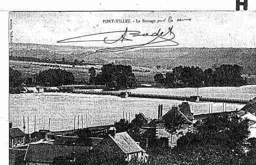 Ville de PORTVILLEZ Carte postale ancienne