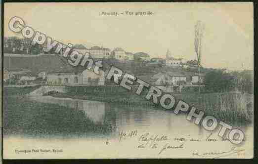 Ville de POUSSAY Carte postale ancienne