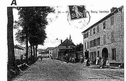 Ville de POUXEUX Carte postale ancienne