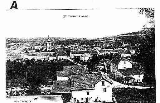 Ville de POUXEUX Carte postale ancienne