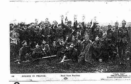 Ville de POZIERES Carte postale ancienne