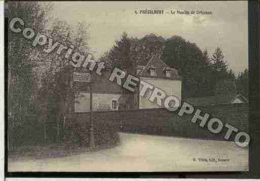 Ville de PREGILBERT Carte postale ancienne