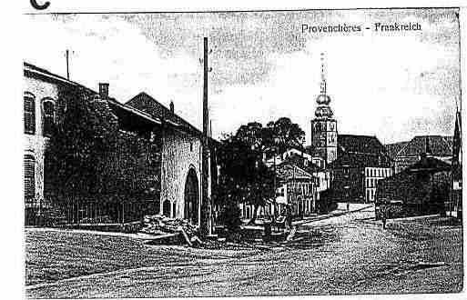 Ville de PROVENCHERESSURFAVE Carte postale ancienne