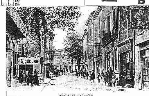 Ville de PUGETVILLE Carte postale ancienne