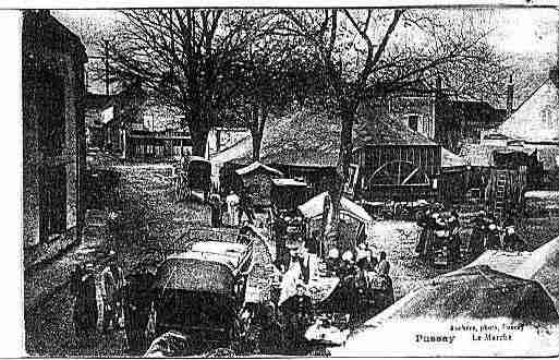 Ville de PUSSAY Carte postale ancienne