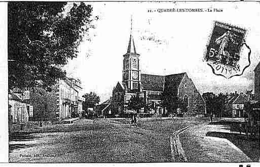 Ville de QUARRELESTOMBES Carte postale ancienne