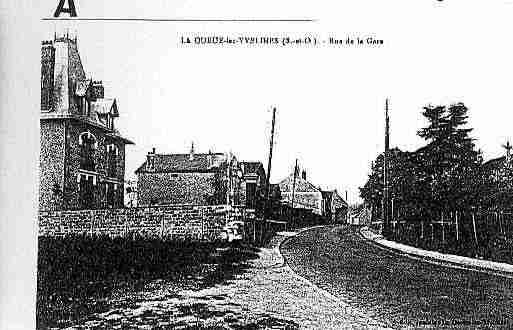 Ville de QUEUELESYVELINES(LA) Carte postale ancienne
