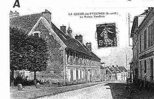Ville de QUEUELESYVELINES(LA) Carte postale ancienne