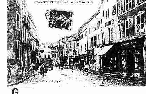 Ville de RAMBERVILLERS Carte postale ancienne