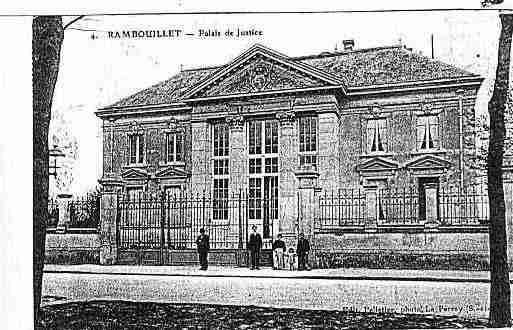 Ville de RAMBOUILLET Carte postale ancienne