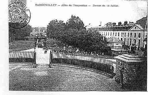 Ville de RAMBOUILLET Carte postale ancienne